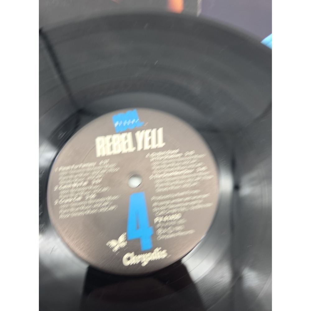 BILLY IDOL Rebel Yell 1983 1st Press LP FV 41450 EXCELLENT Vinyl w/ Inner - Picture 5 of 8